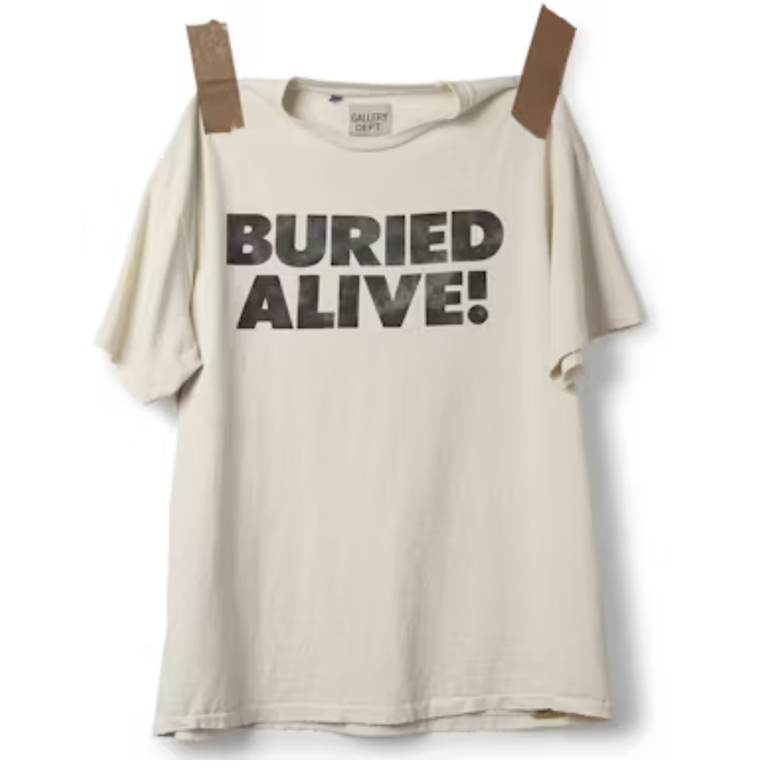 Gallery Dept. Buried Alive Tee Archival White