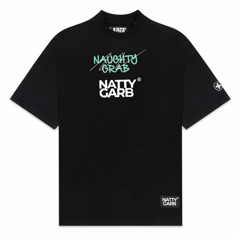 NAUGHTY GRAB | NATTY GARB | Streetwear T-shirt by Crepdog Crew
