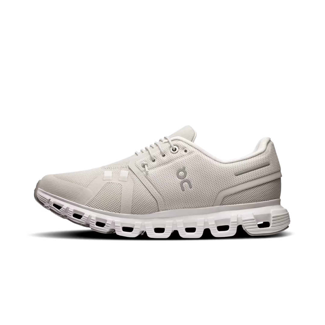 On Running Cloud 6 Pearl White (W)