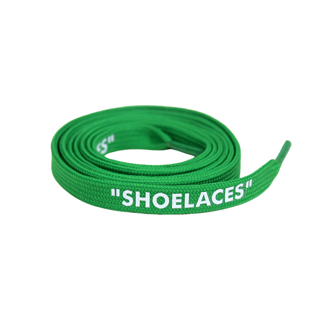 Green Off-White "SHOELACES"