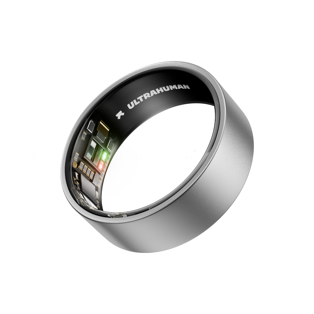 Ultrahuman Ring AIR Raw Titanium