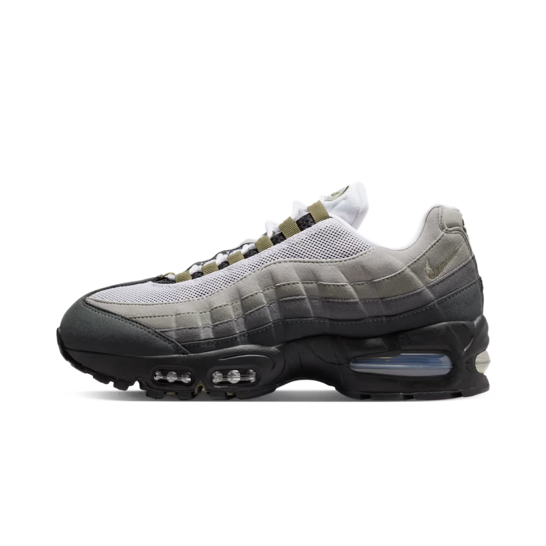 Nike Air Max 95 OG BIG BUBBLE BLACK MEDIUM OLIVE (W)