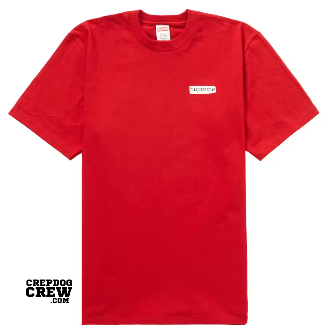 SUPREME BLOWFISH TEE RED