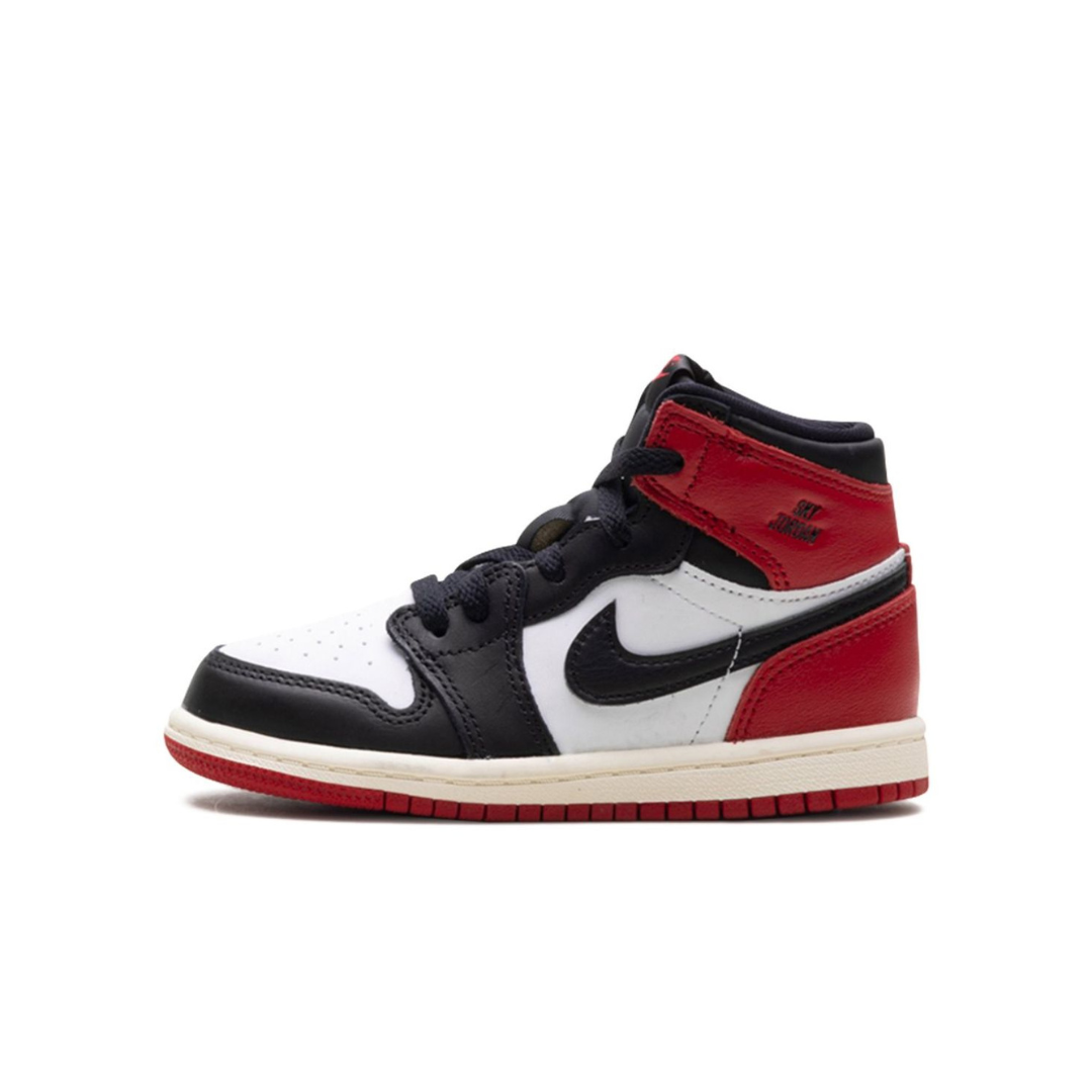 Jordan 1 Retro High OG Black Toe Reimagined (Toddler)