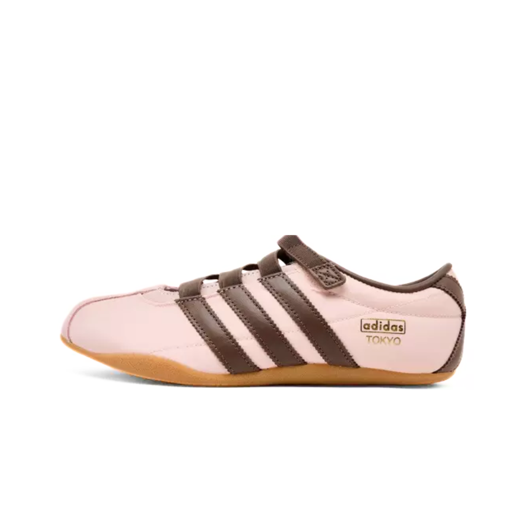 adidas Tokyo mary jane Sandy Pink Earth Strata Gold Metallic