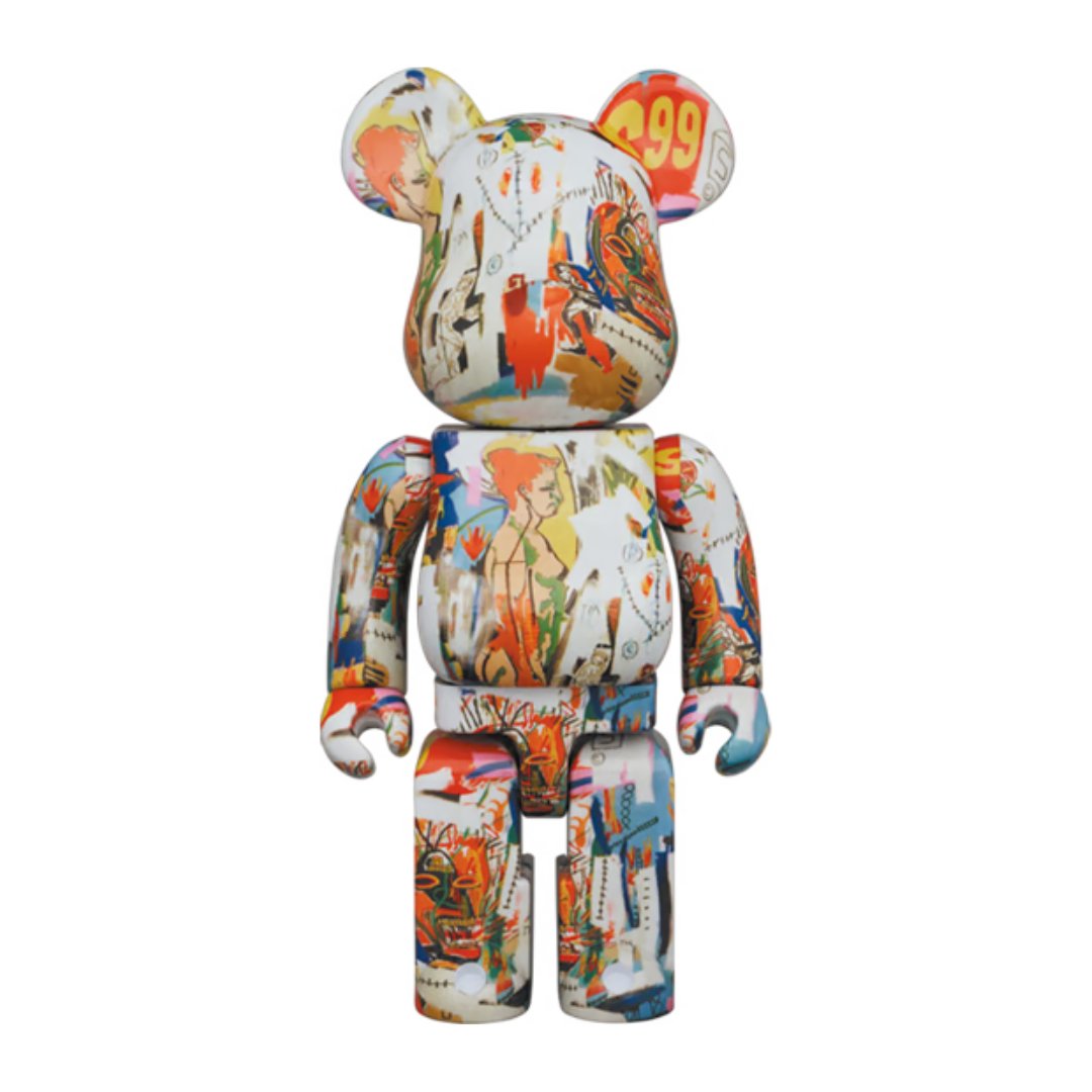 Bearbrick Andy Warhol x JEAN-MICHEL BASQUIAT #4 1000%