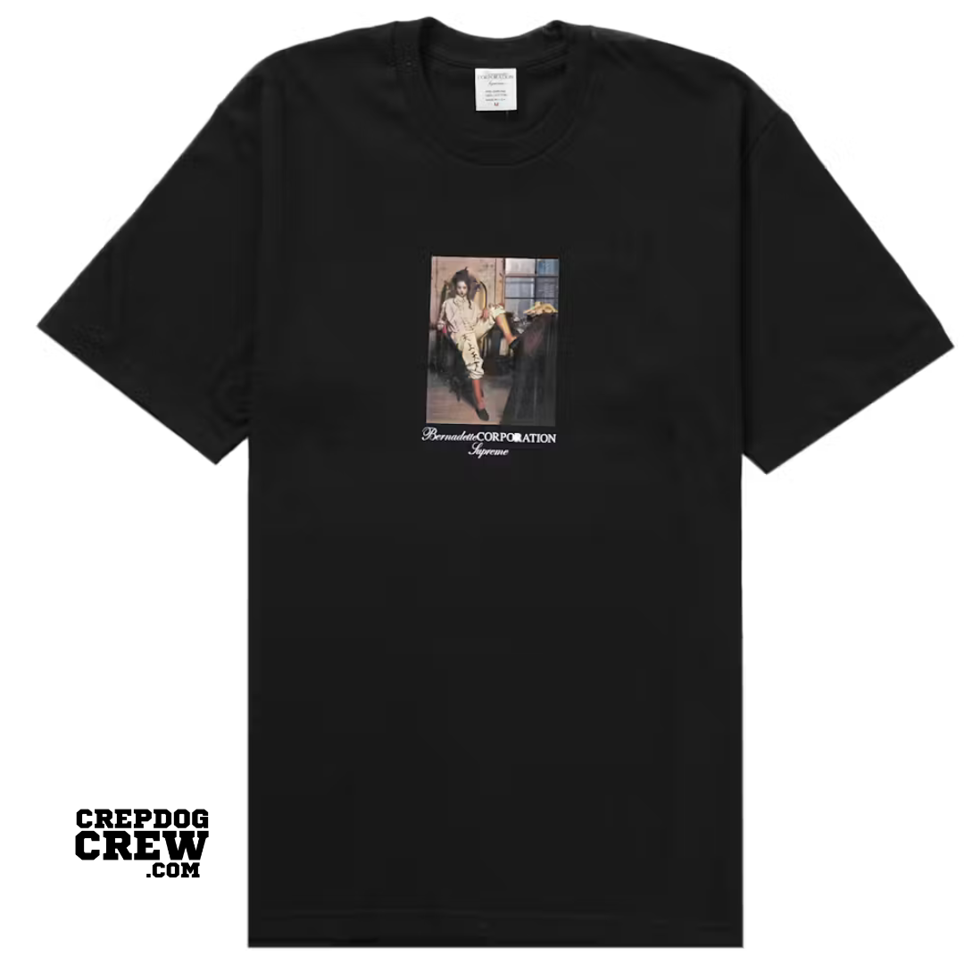 Supreme Bernadette Corporation Fuck Tee Black