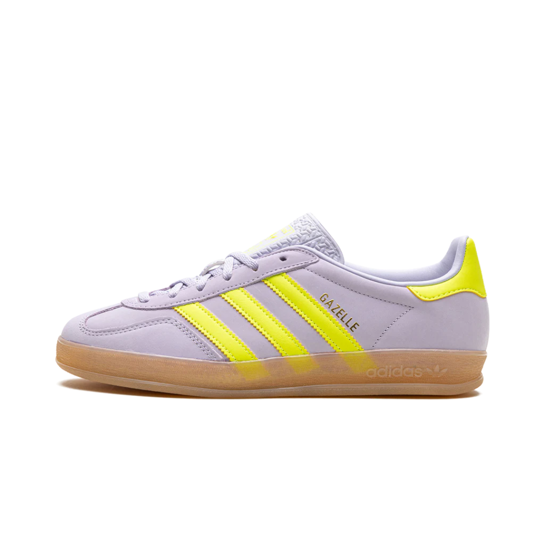 adidas Gazelle Indoor Silver Dawn Solar Yellow (W)