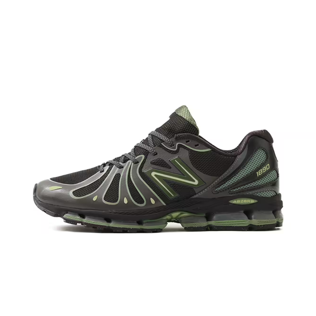 New Balance 1890 Faded Black Utility Green