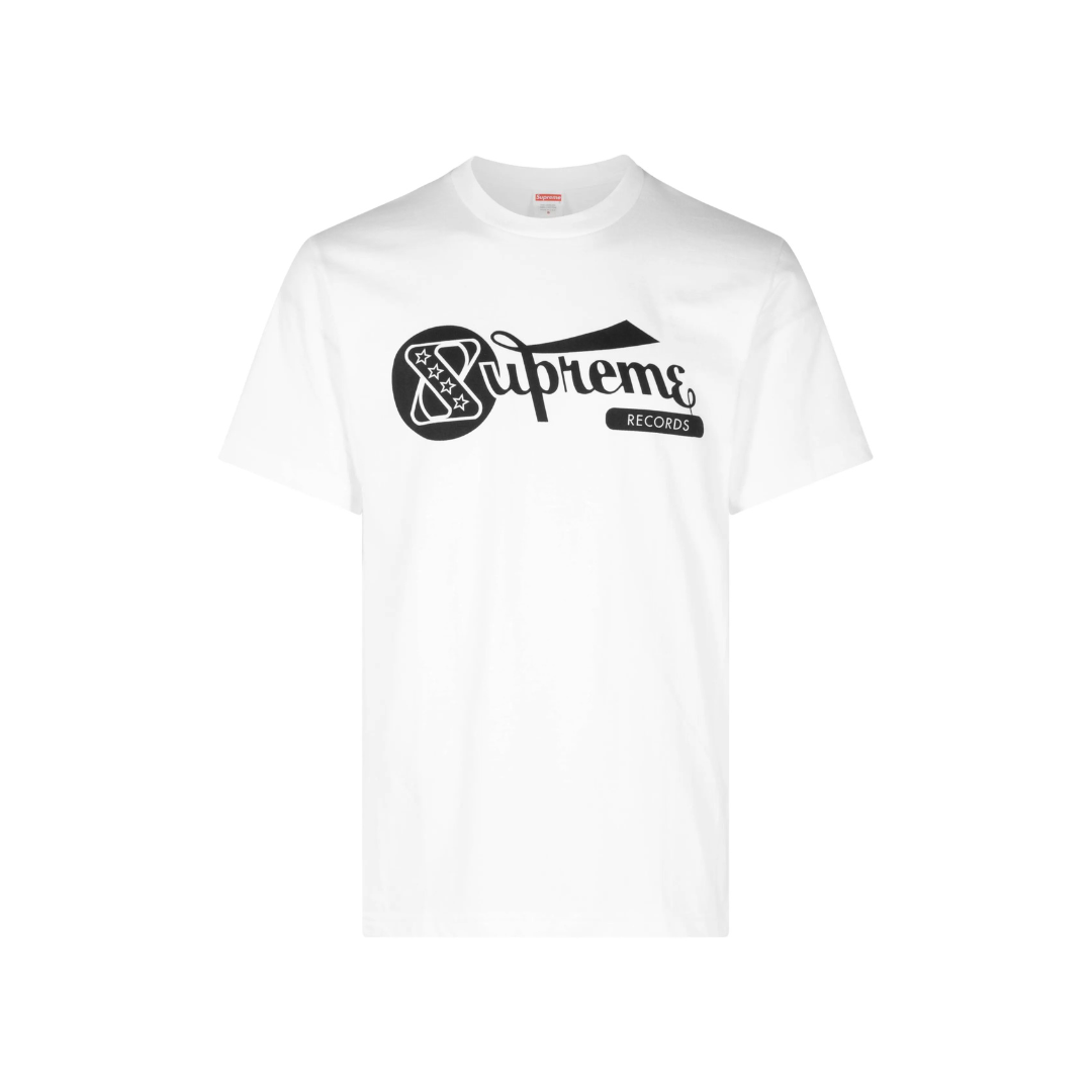 Supreme Records Tee White