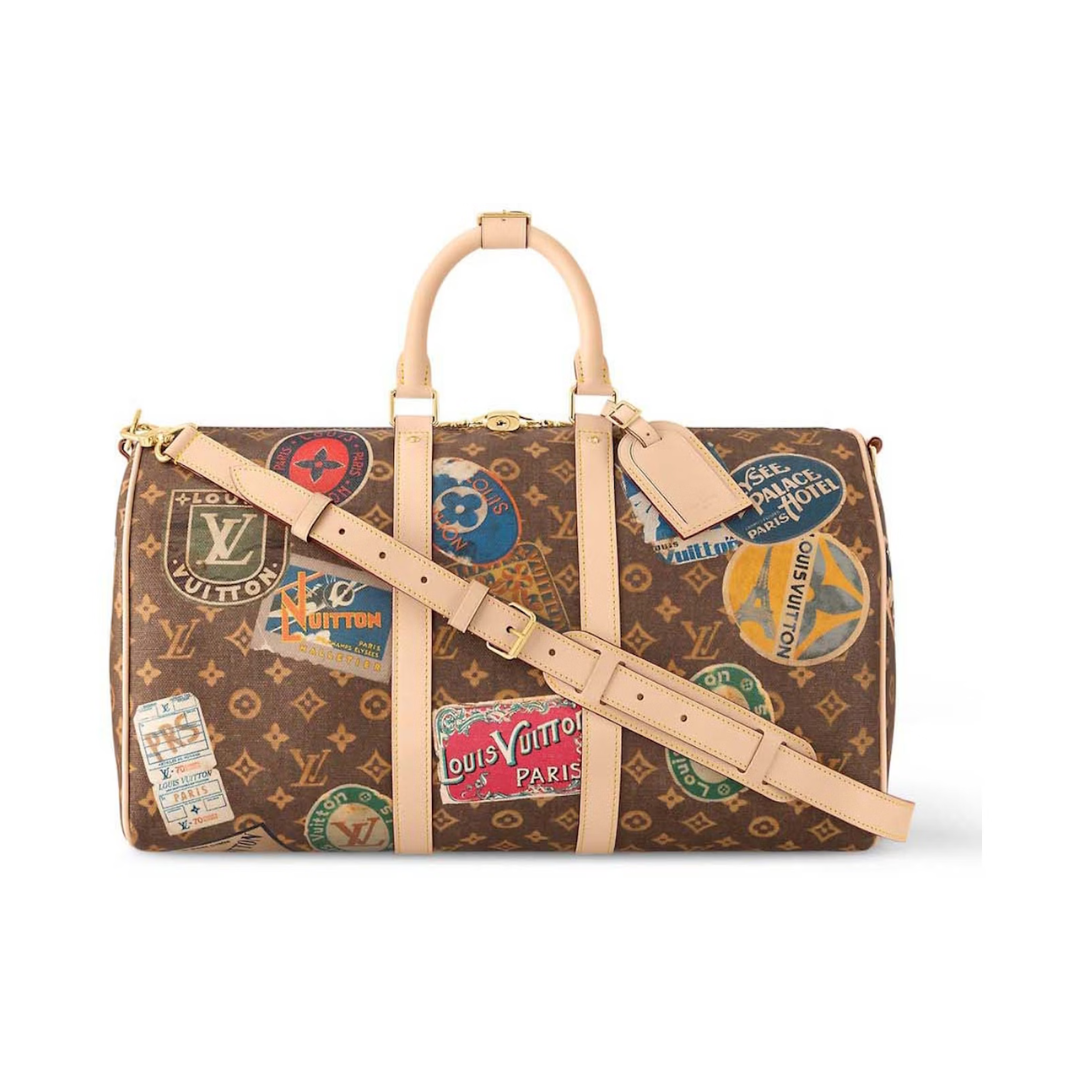 Louis Vuitton Bandouliere Keepall 45 Monogram