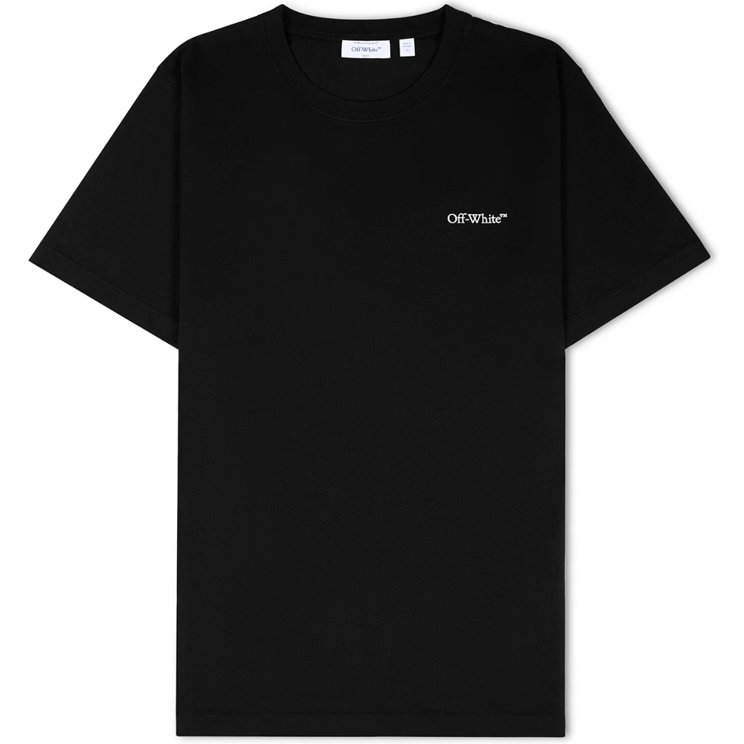 Off White Metal Arrow Slim Tee BLACK