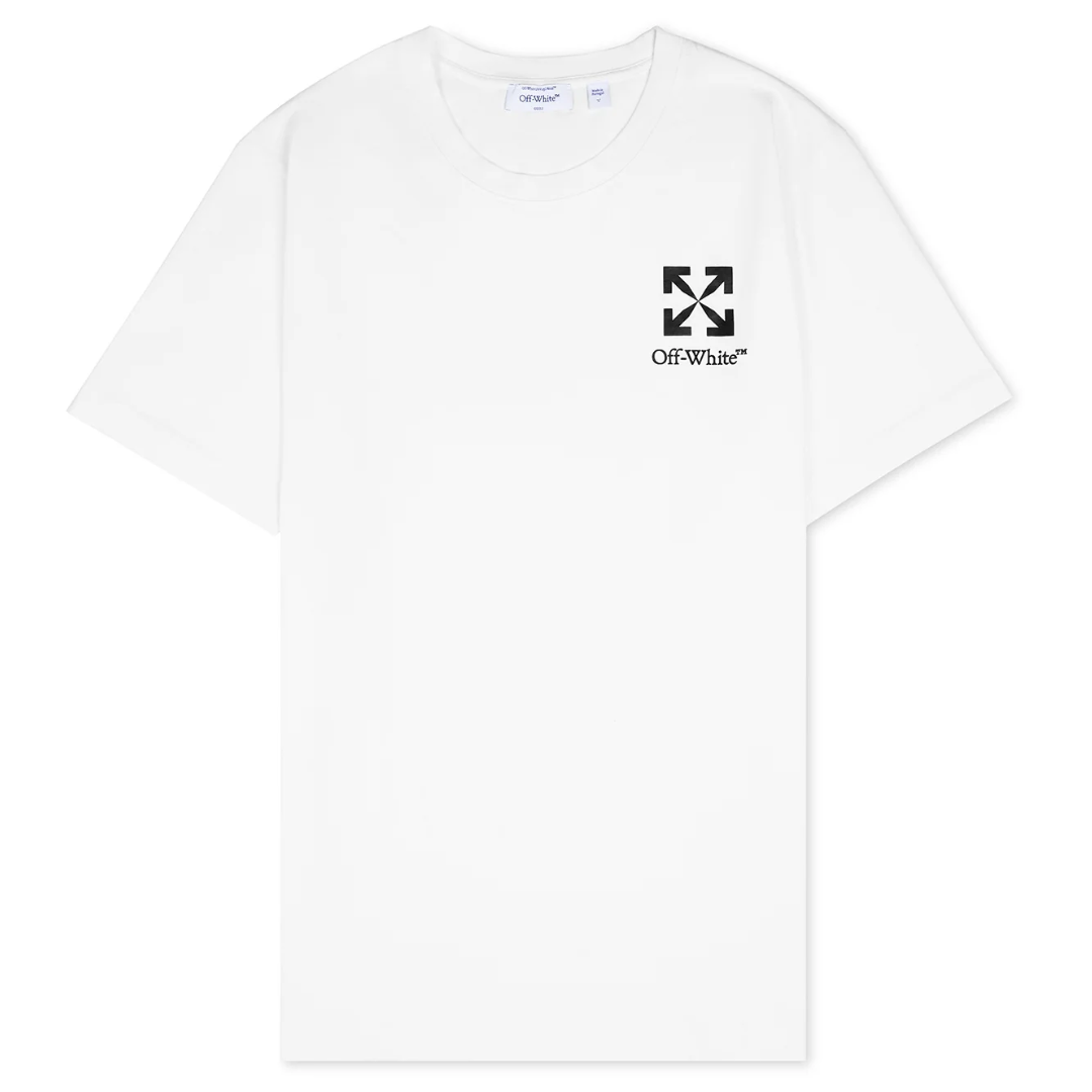 Off White Small Arrow Slim Tee WHITE