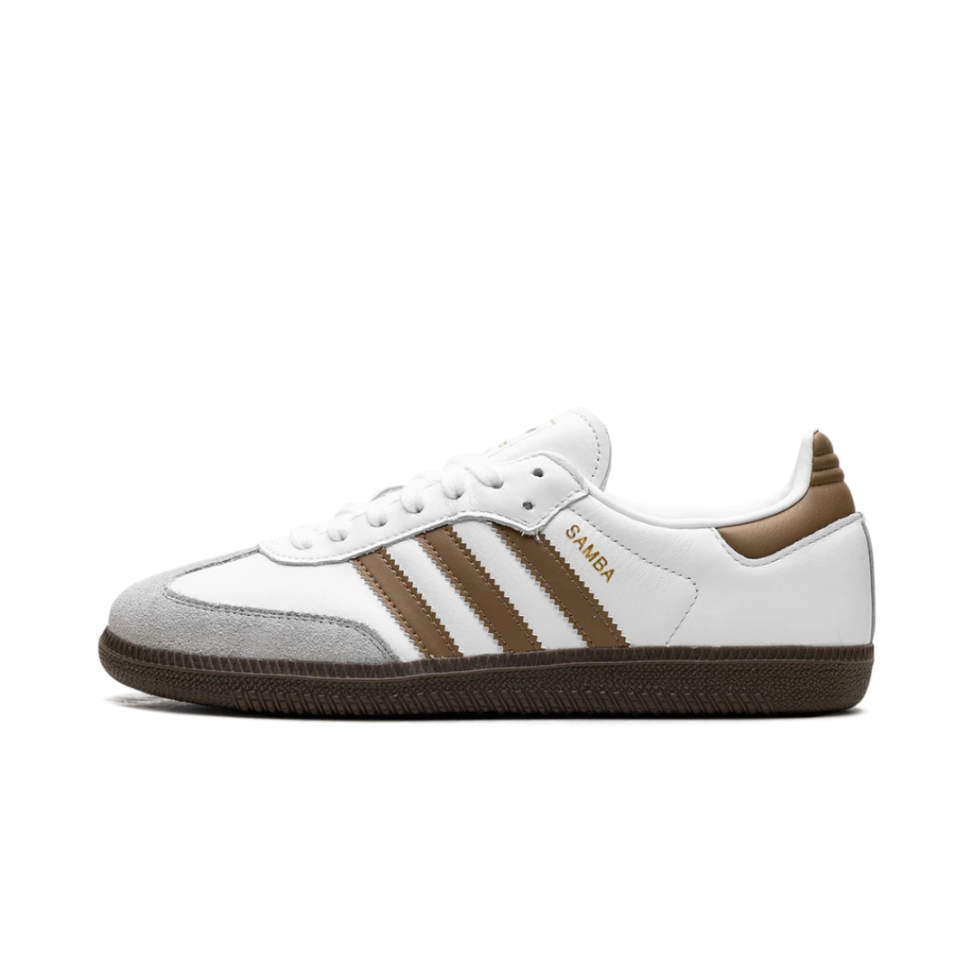 adidas Samba OG Cloud White Brown Desert