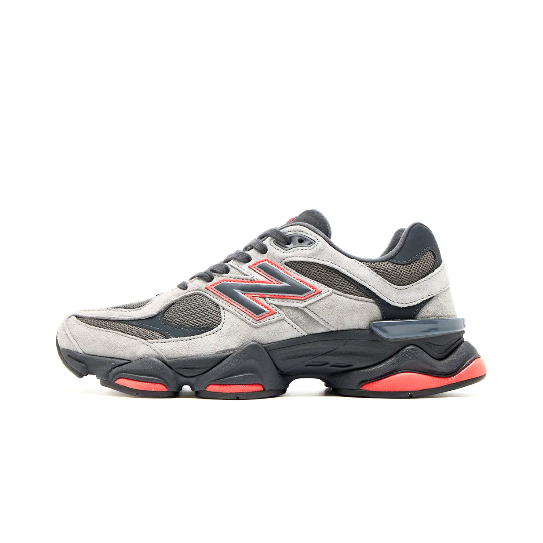 New Balance 9060 Grey Black Red JD Sports Exclusive