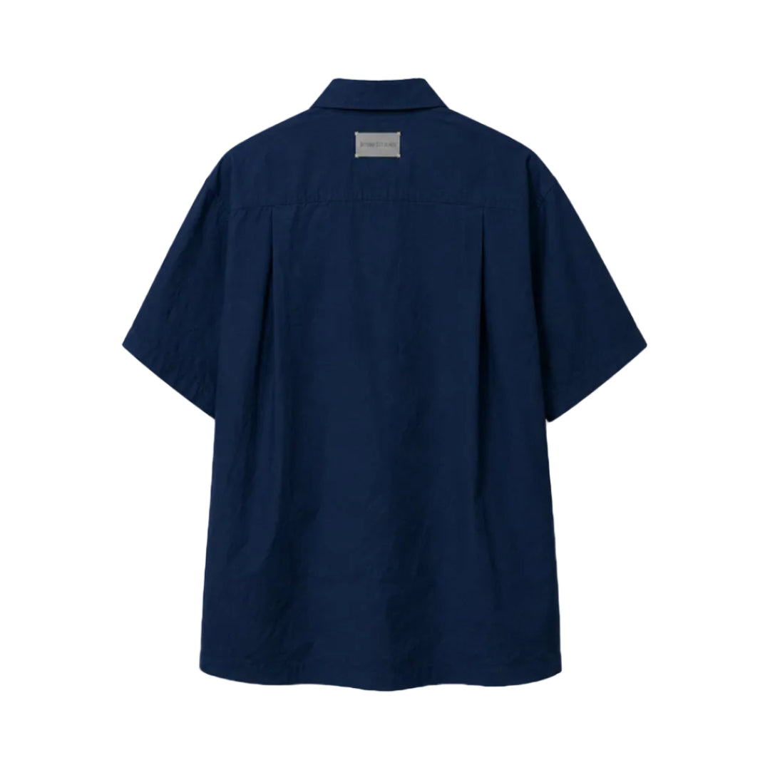 Stencil Farmland Shirt in Navy [Unisex]