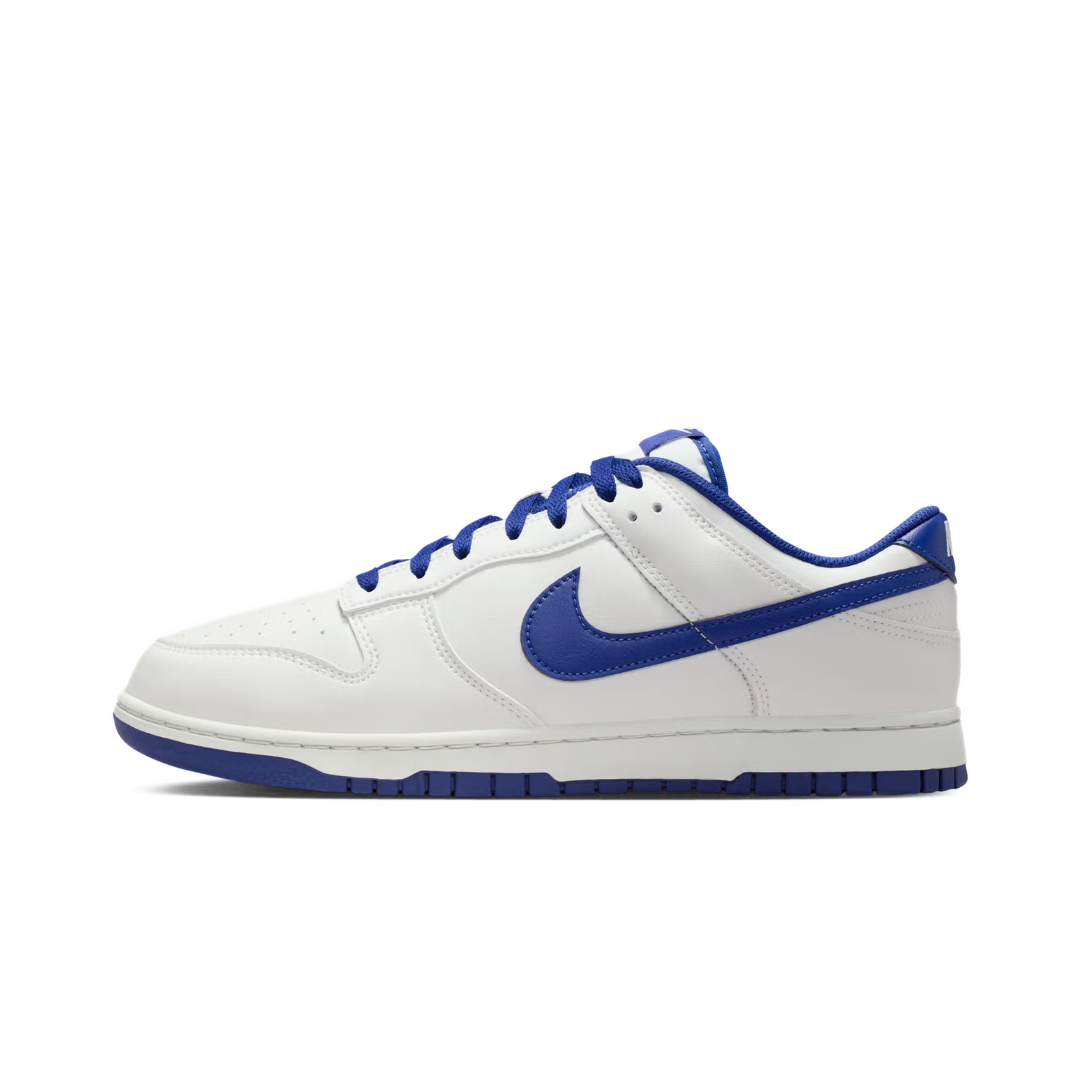 Nike Dunk Low Retro White Deep Royal Blue