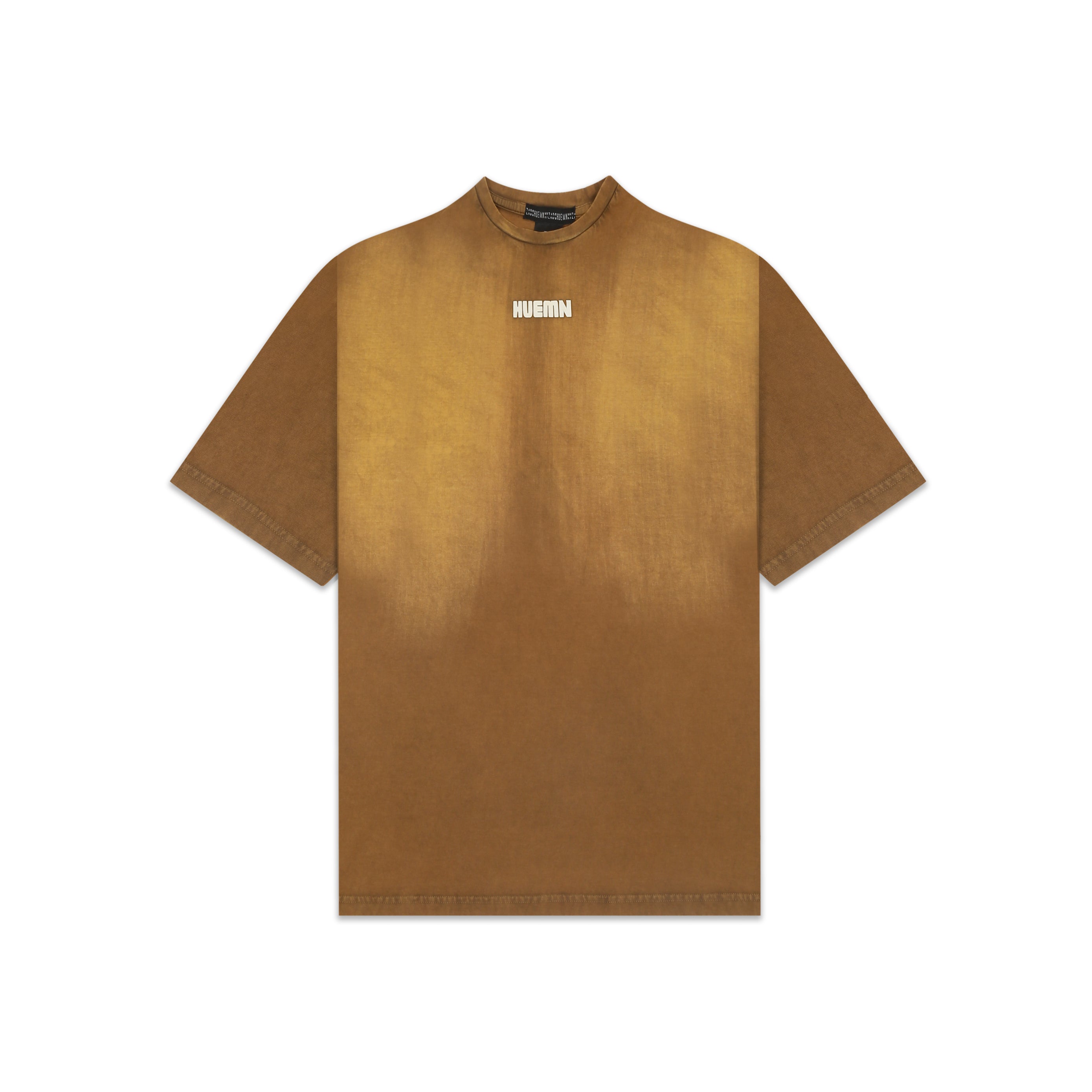 SuperHUEMN Sand Washed T-shirt (Cinnamon Brown)