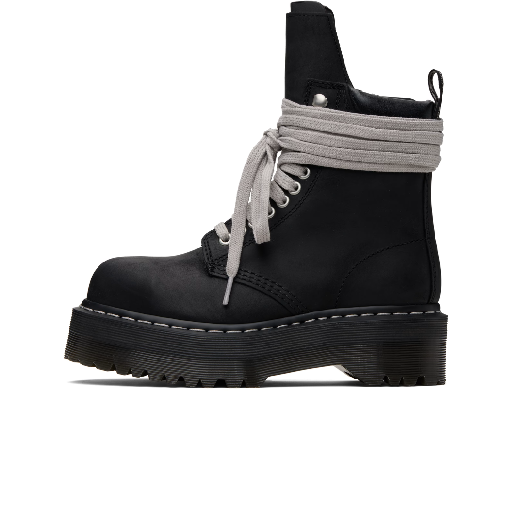 Dr. Martens 1460 DRKSHDW Quad Sole Mega Lace Boot Rick Owens Black
