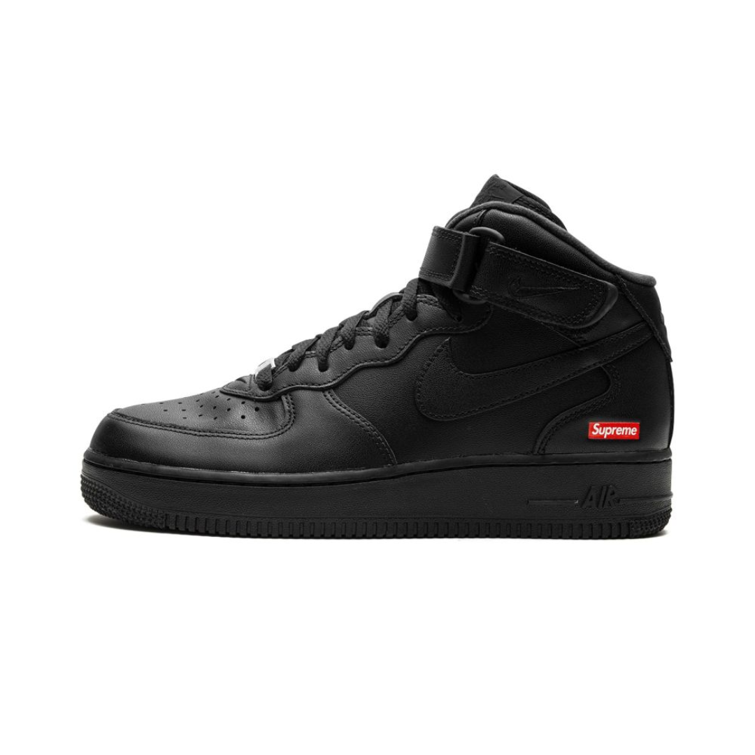 Nike Air Force 1 Mid Supreme Black