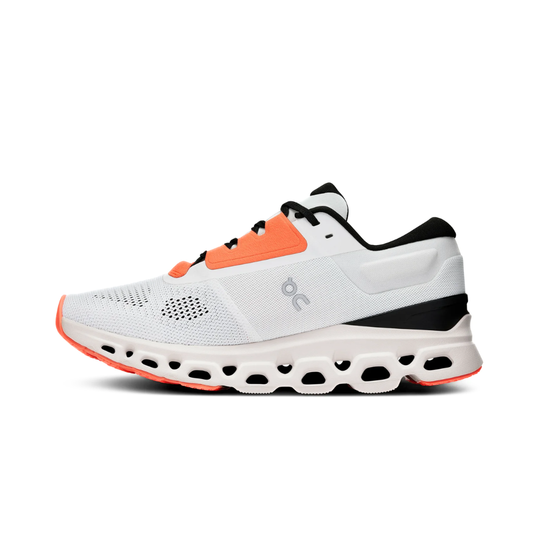 ON RUNNING CLOUDSTRATUS 3 Undyed White Sand Orange (W)