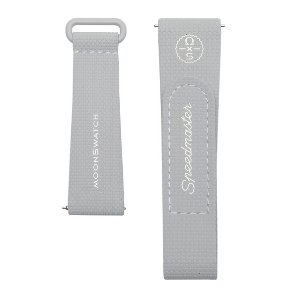 Swatch x Omega Bioceramic Moonswatch Grey Straps