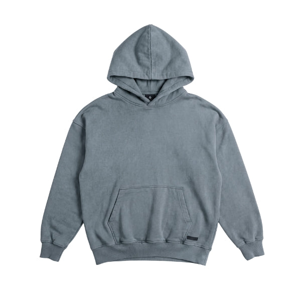 OVERDYED HEAVY WEIGHT HOODIE (WIND SKY)
