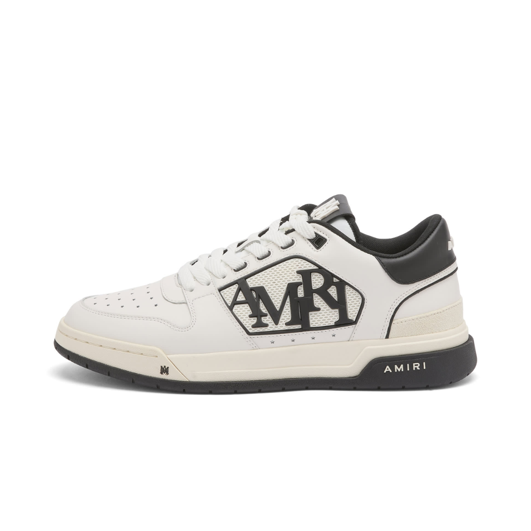 AMIRI Classic Low White Black