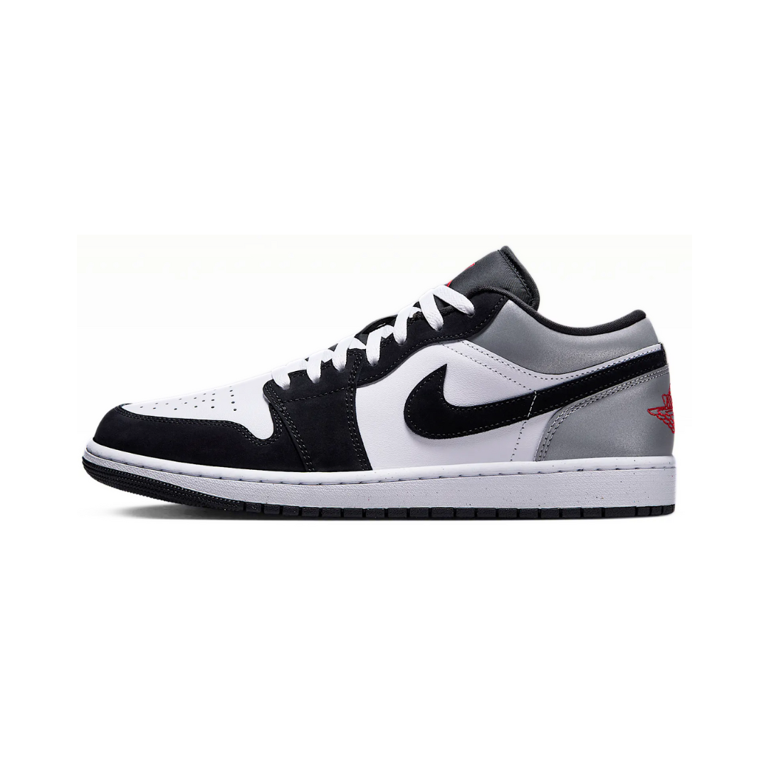 Jordan 1 Low SE White Fire Red Black Matte Silver