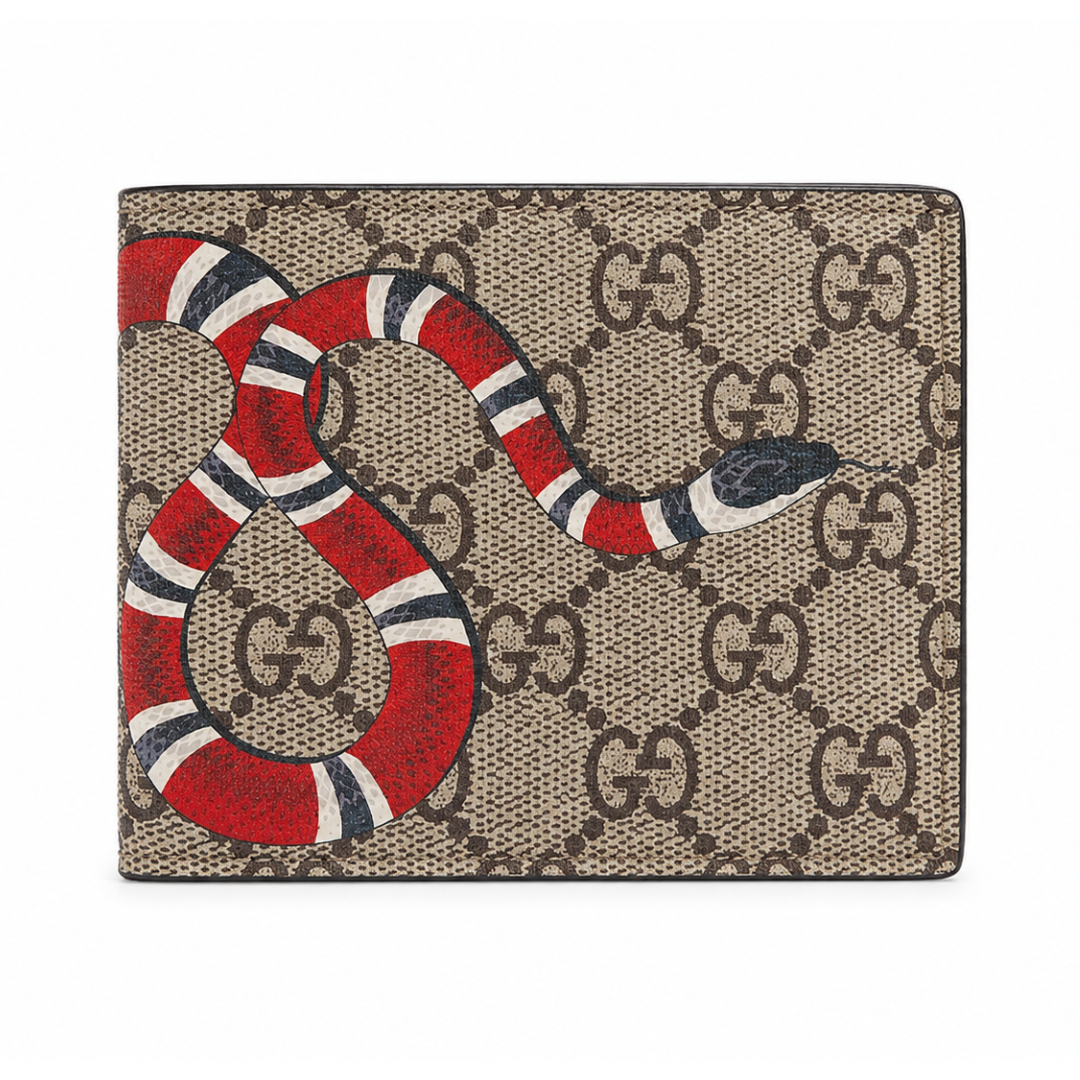 GUCCI GG KING SNAKE WALLET