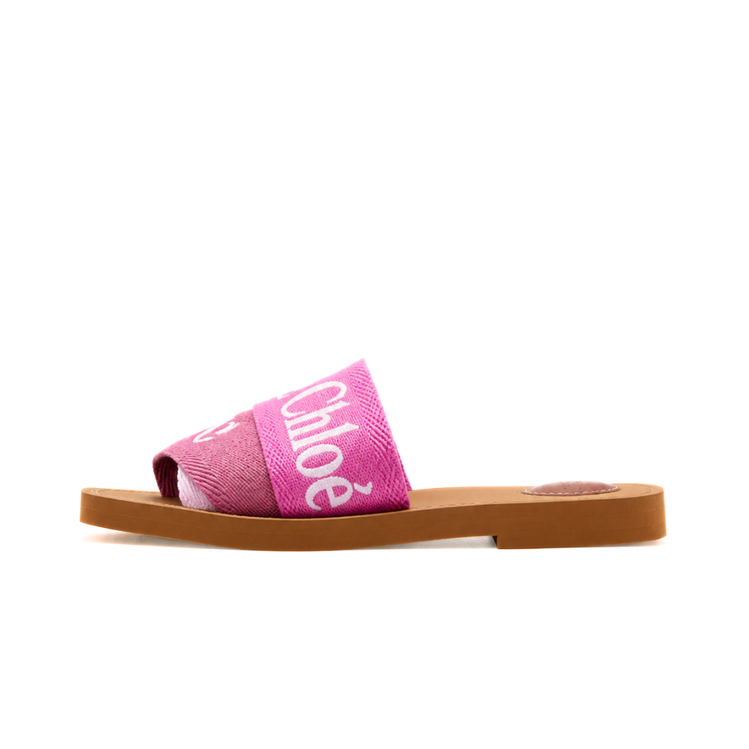 CHLOE WOODY MULE	PINK