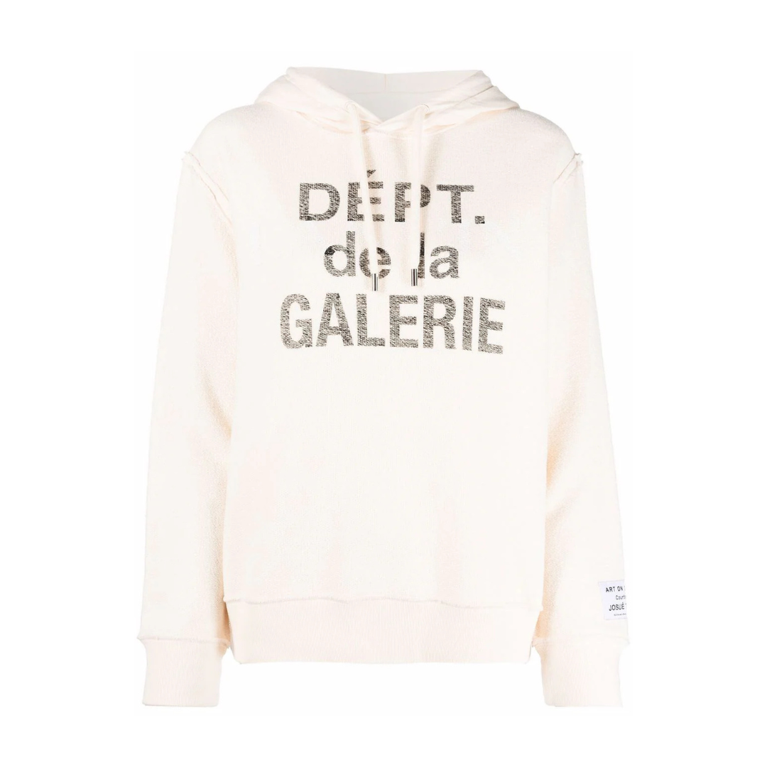 LANVIN X GALLERY DEPT. Hoodie Cream