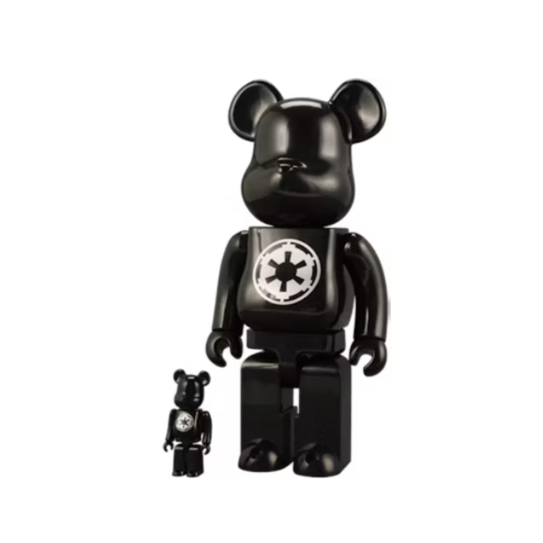 Bearbrick x Star Wars Empire 100% & 400% Set Black