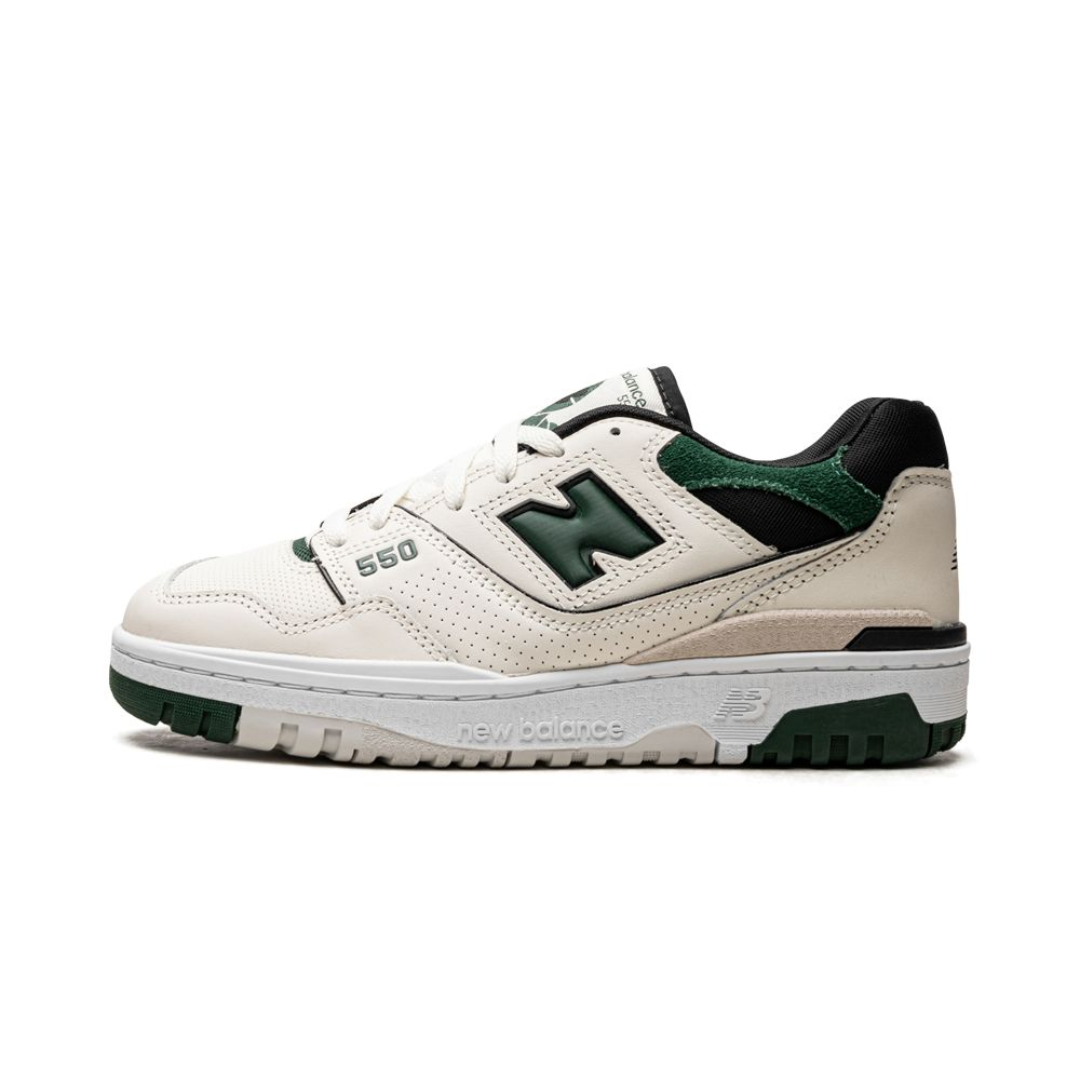 New Balance 550 Sea Salt Pine Green