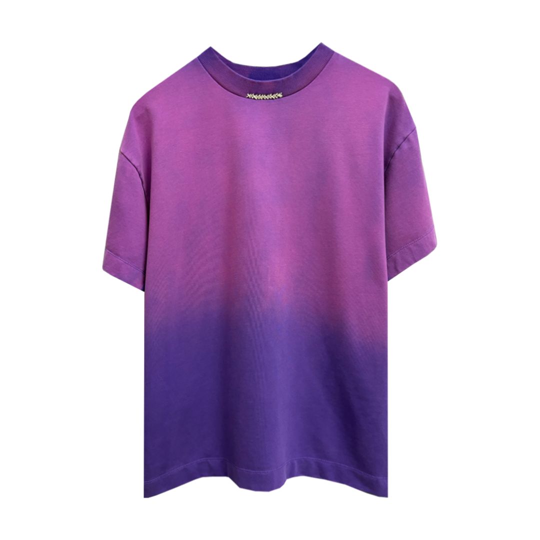 Kantha Basic T-shirt in Purple [Unisex]