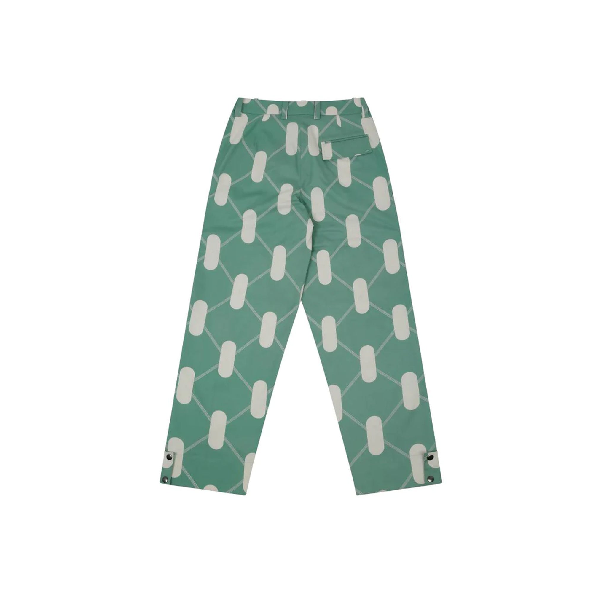 Argyle Pants- Aurora Green