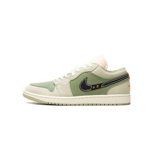 Olive top jordan 1s