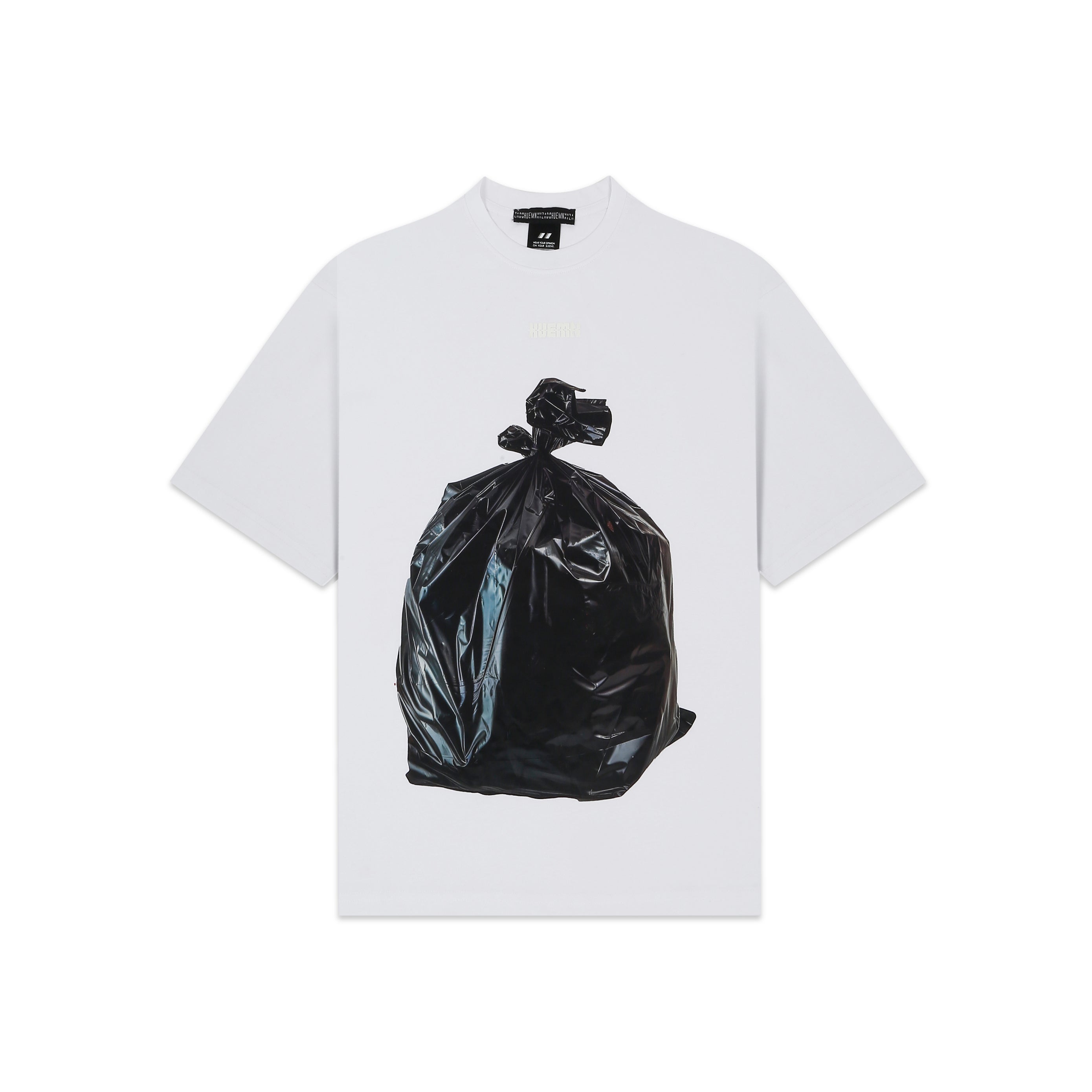 'Garbage bag' T-shirt (White)