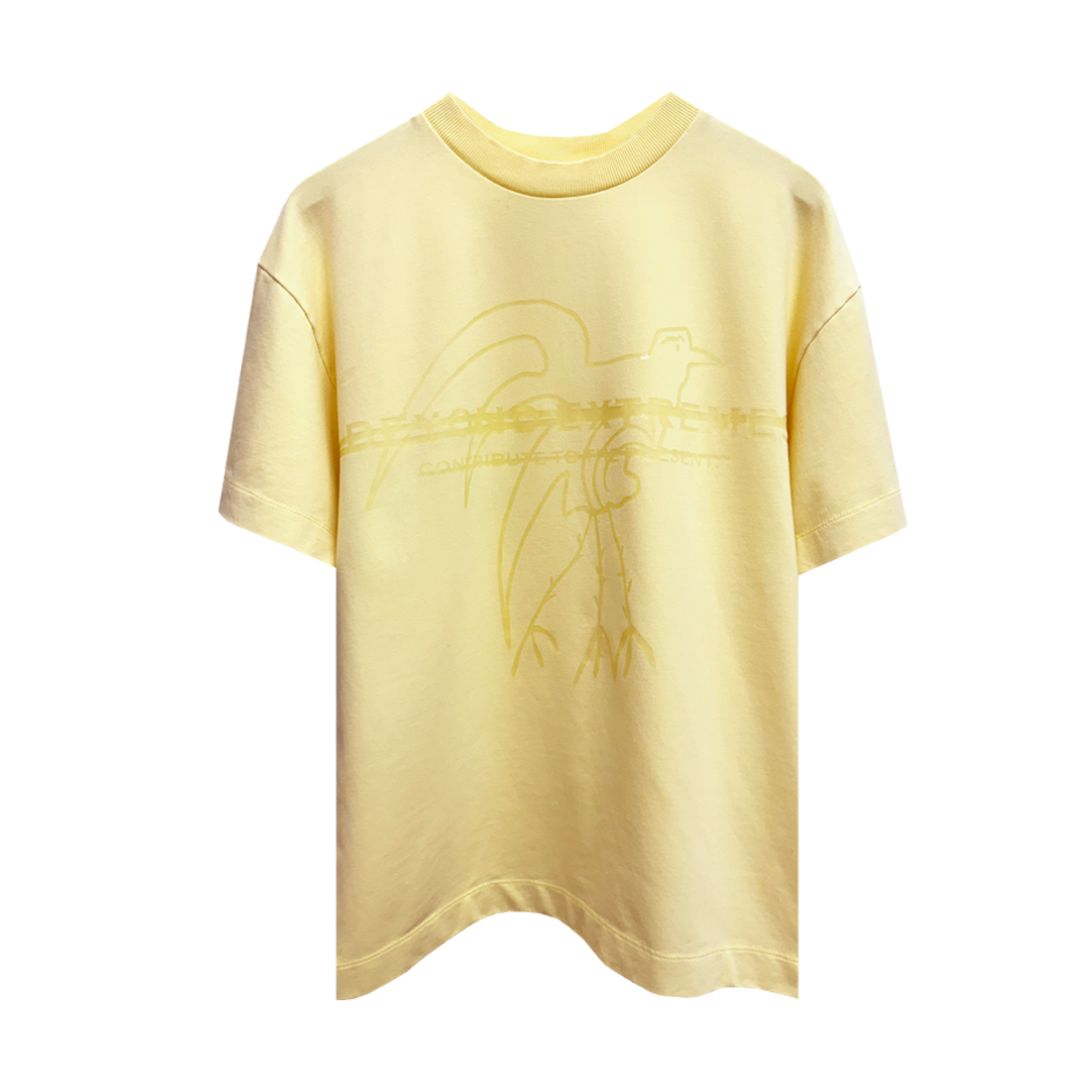 Leap of Faith T-shirt in Yellow [Unisex]