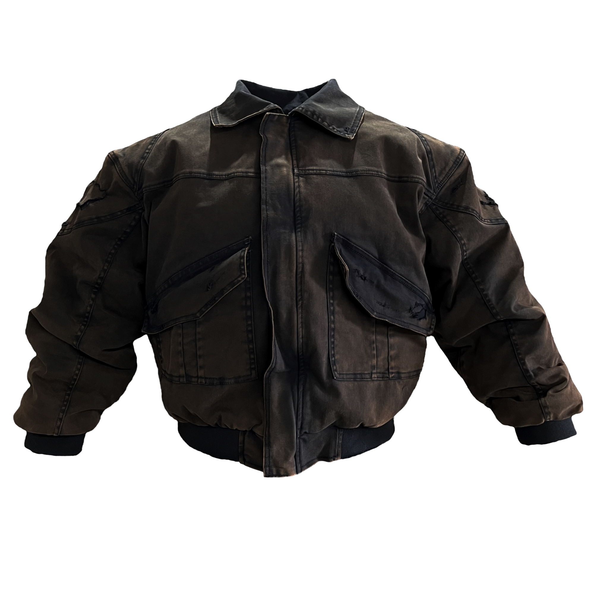 Faded Flight Bomber Jacket