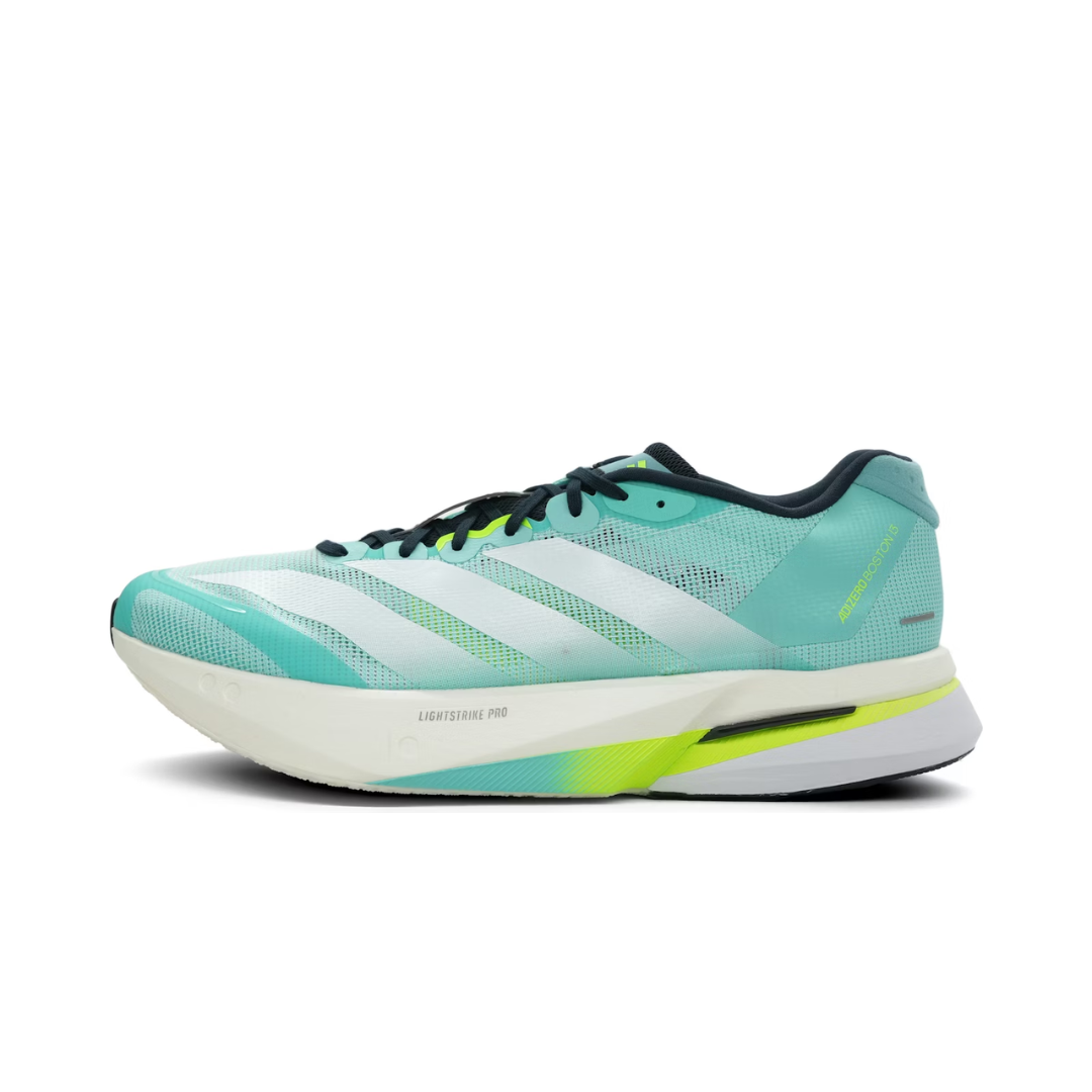adidas Adizero Boston 13 Flash Aqua White Lucid Lemon