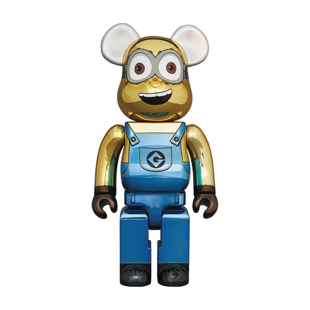 Bearbrick DAVE 1000% CHROME Ver.