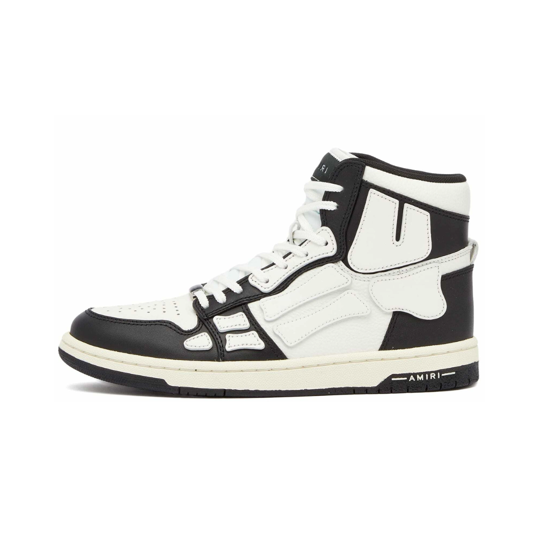 AMIRI Skel Hi Black White