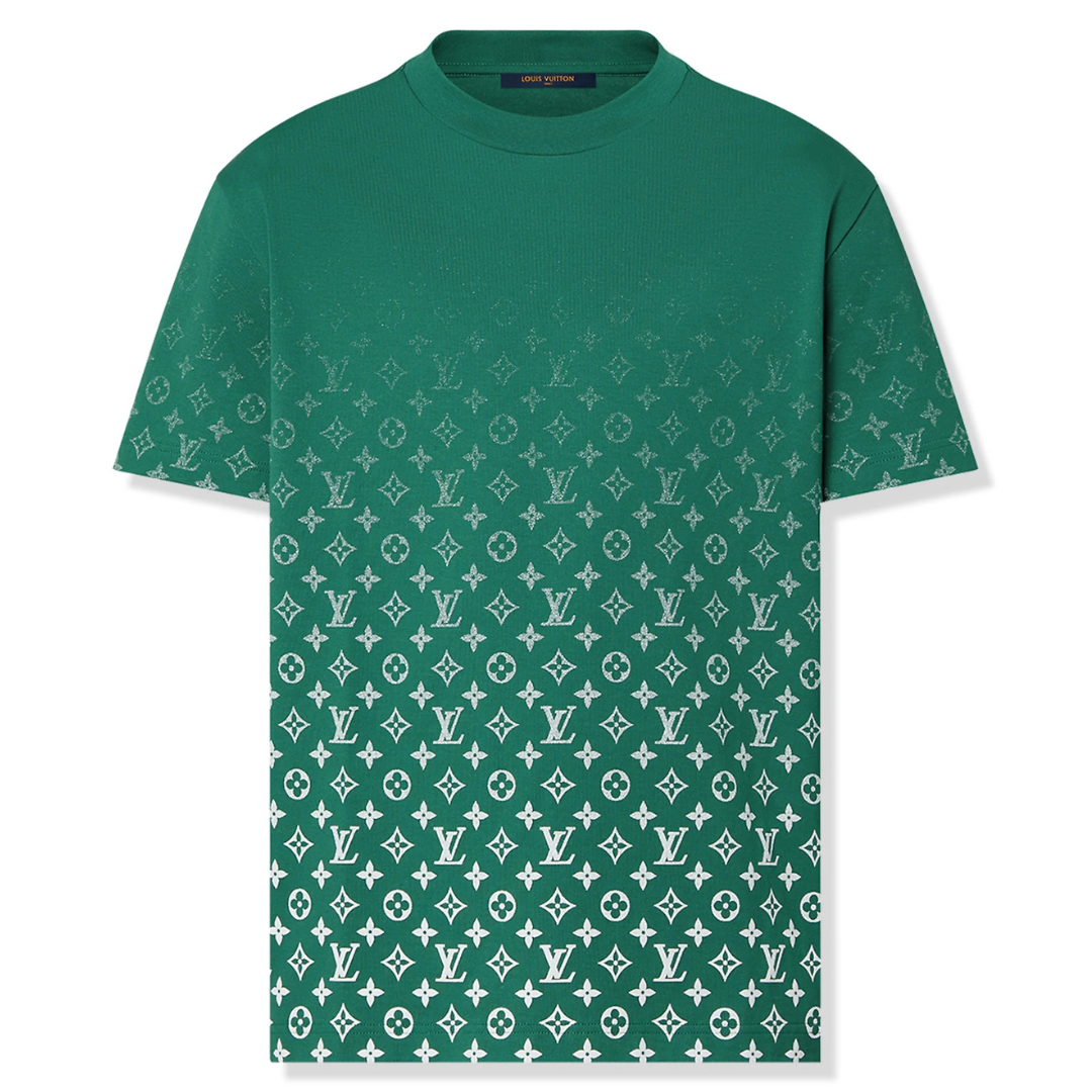 Louis Vuitton Monogram Gradient Cotton Tee Green