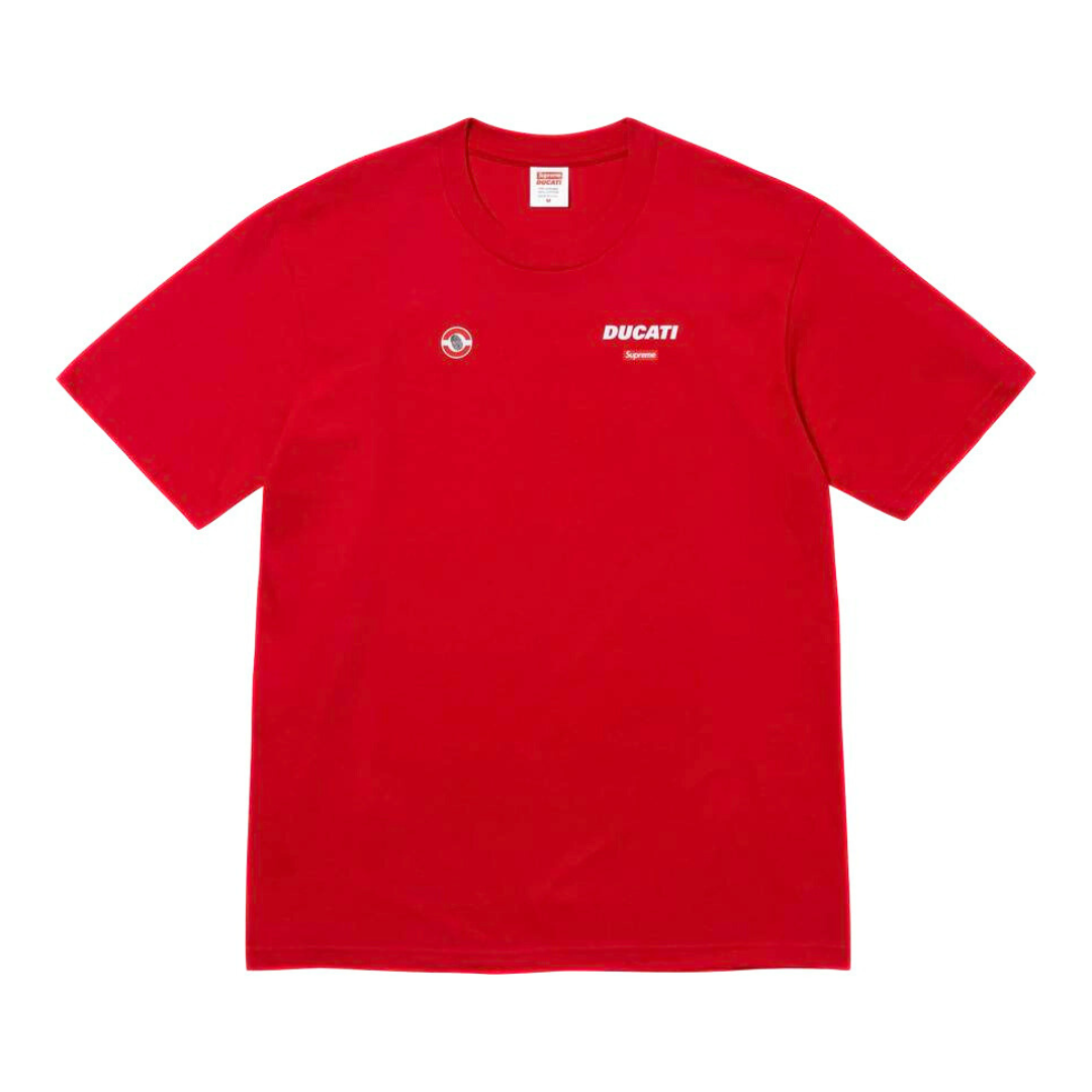 Supreme Ducati Logo Tee Red