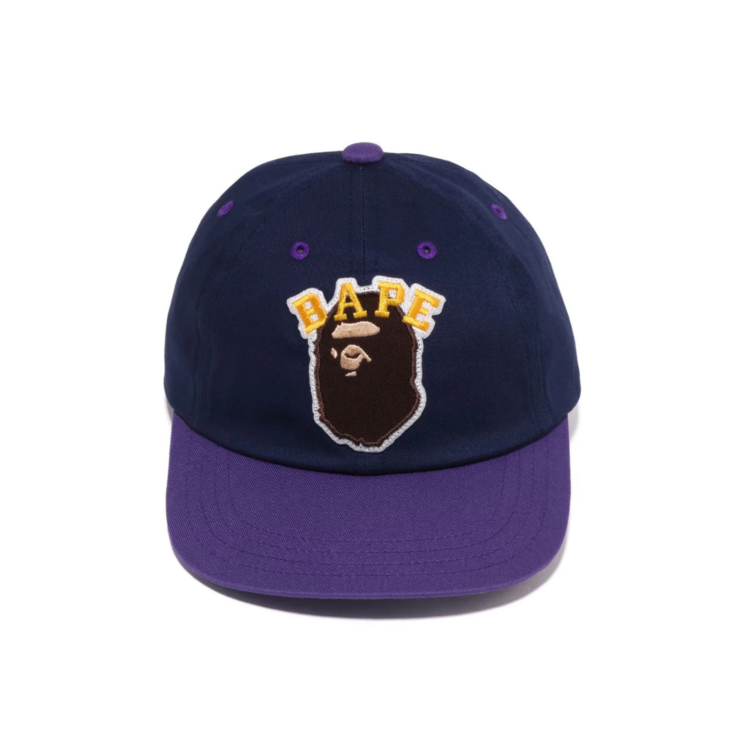 A BATHING APE Kids Ape Head Patch Cap