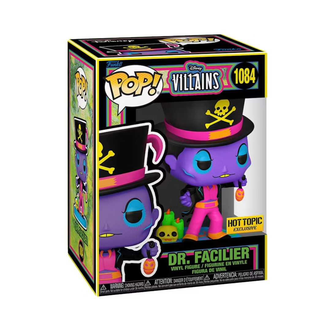 Funko Pop! Disney Villains Black Light Dr. Facilier #1084