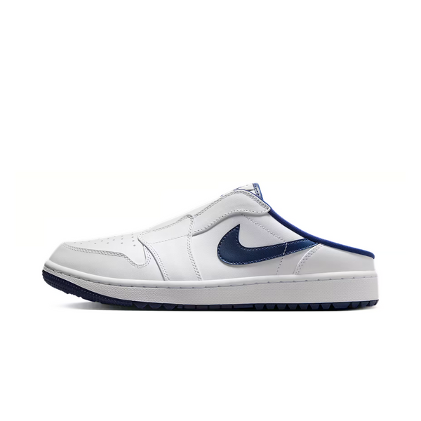 Jordan 1 Mule Golf White Midnight Navy Jordan 1 Mule Golf White Midnight Navy