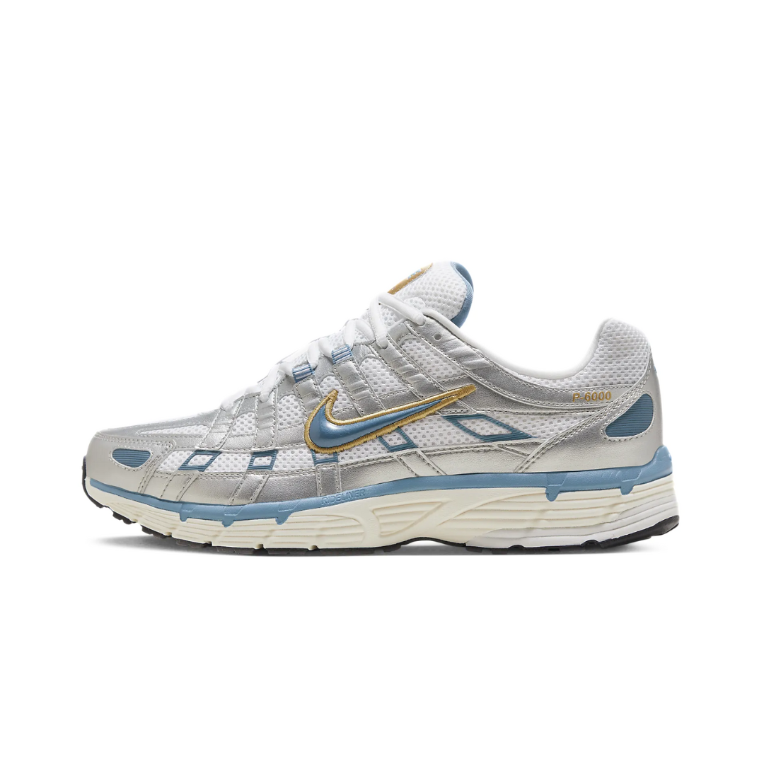 Nike P-6000 Metallic Silver Aegean Storm