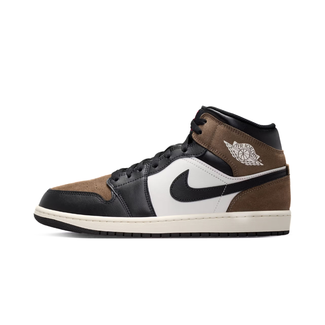 Jordan 1 Mid Black Palomino